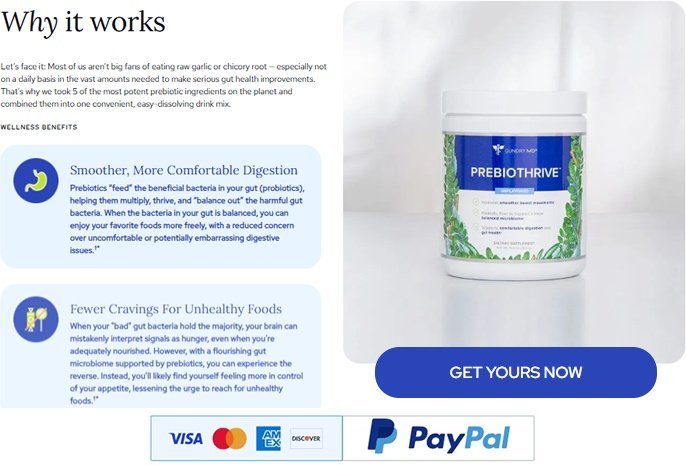 Gundry MD PrebioThrive Reviews: Does This Prebiotic Supplement Really Work?